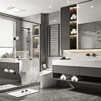 Beige Melamine Badezimmer Eitelkeit