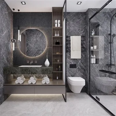 Melamin -Waschbeckenschrank